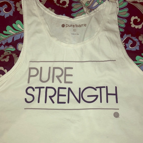 Pure Barre Tops - Pure Barre Pure Strength Flowy Tank